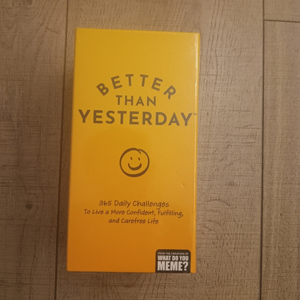 Better Than Yesterday 365 Daily Challenges